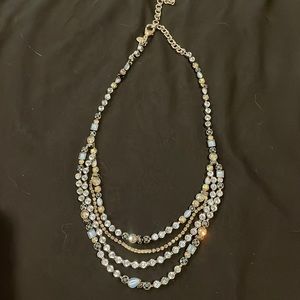 Sorrelli blue multi layer necklace